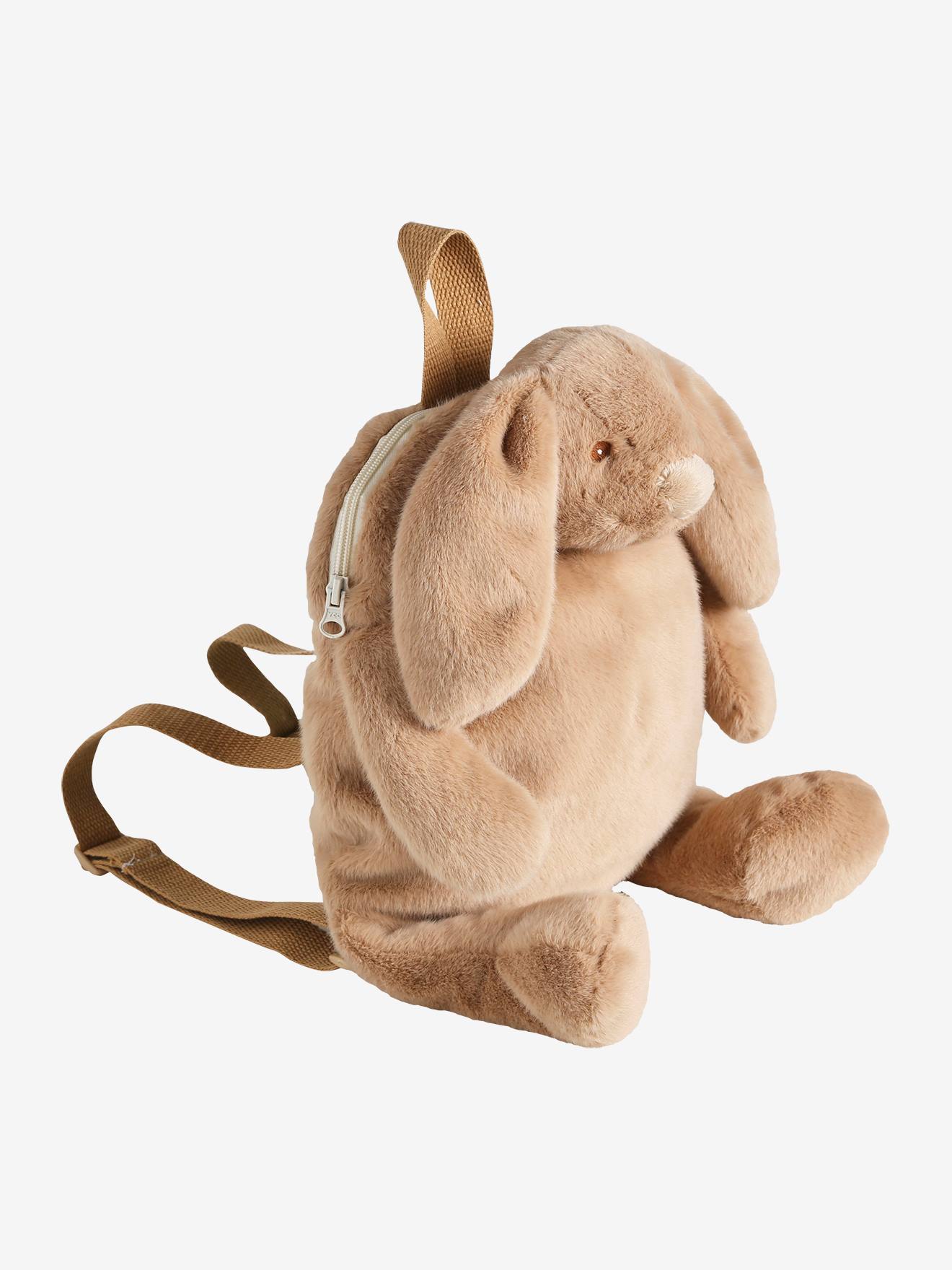 Animal-Shape Pyjama Backpack brown, Toys