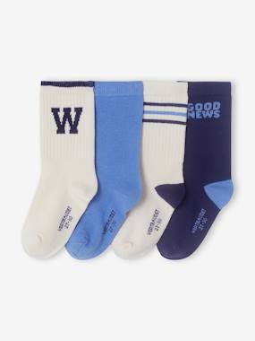 Boys-Underwear-Pack of 4 Pairs of Socks for Boys