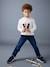 Wide Easy to Slip On Jeans for Boys bleached denim+brut denim+grey+stone - vertbaudet enfant 