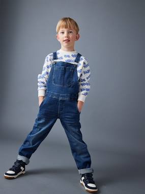 Boys-Trousers-Denim Dungarees for Boys