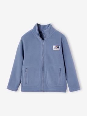 Boys-Zipped Jacket in Polar Fleece, for Boys