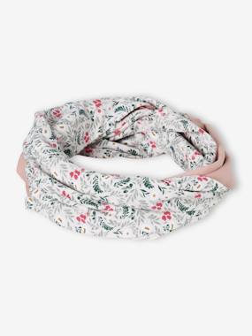 Girls-Accessories-Two-Tone Reversible Snood for Girls