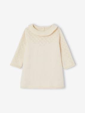 Baby-Dress in Fancy Knit for Babies