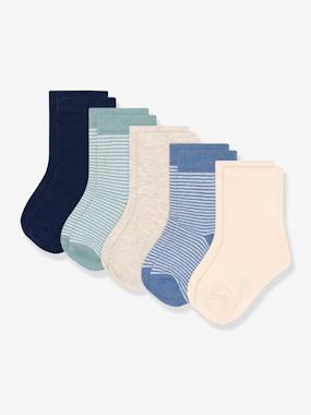 Bébé-Lot de 5 paires de chaussettes garçon PETIT BATEAU