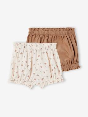 -Lot 2 Shorts Velours