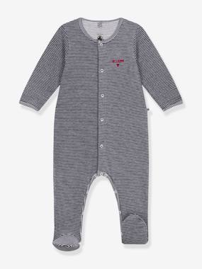 Baby-Pyjamas & Sleepsuits-Striped Pyjamas by PETIT BATEAU