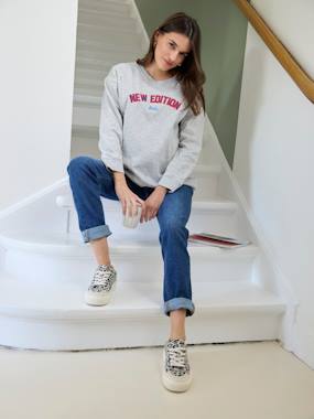 Vêtements de grossesse-Sweat "New Edition Baby" grossesse et allaitement