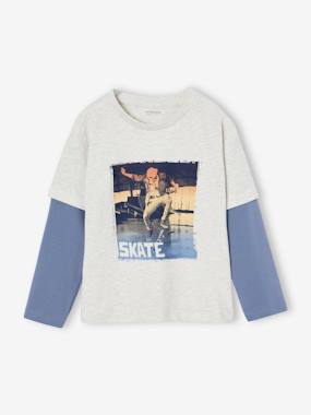 Boys-Tops-Double-Sleeve Top for Boys