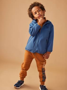 Boys-Coats & Jackets-Sports Jacket in Polar Fleece for Boys