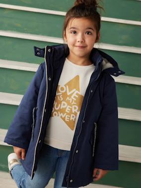 Girls-3-in-1 Parka + Bodywarmer for Girls