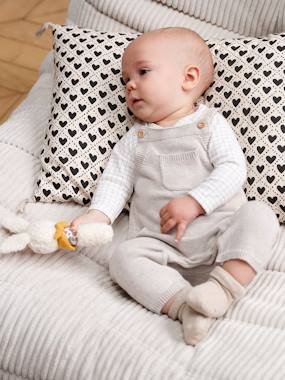 Baby-Dungarees & All-in-ones-Knitted Dungarees for Babies