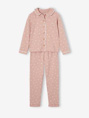 -Pyjama imprimé col Claudine fille personnalisable