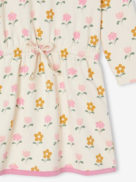 VERTBAUDET Robe De Noël Fille Bi-Matière – Effet 2-en-1 Festif Avec Paillettes Et Voile Irisé