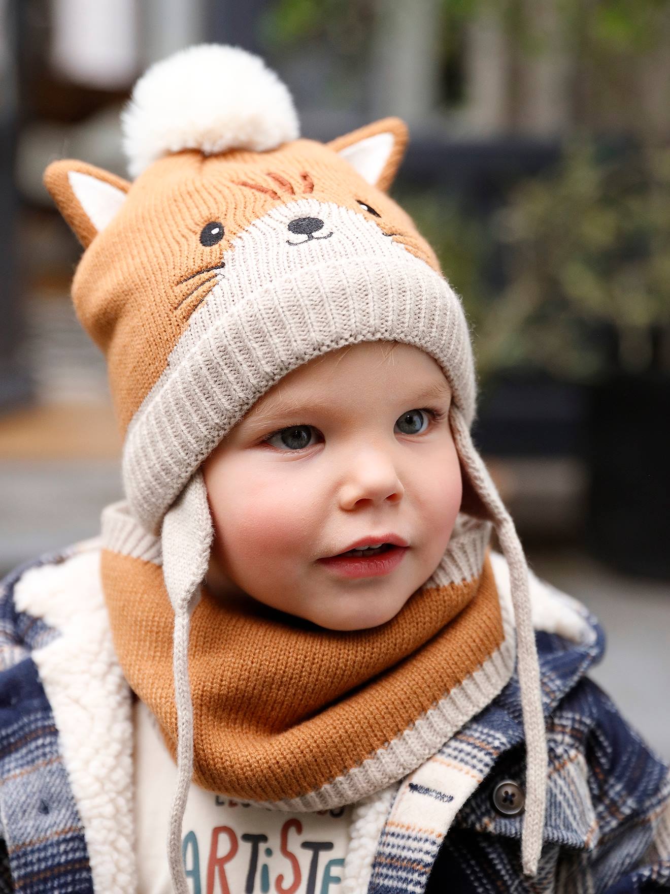 Moufles Ensemble Cache Cou Bonnet Garcon Cou Kiabi Bonnet Bebe