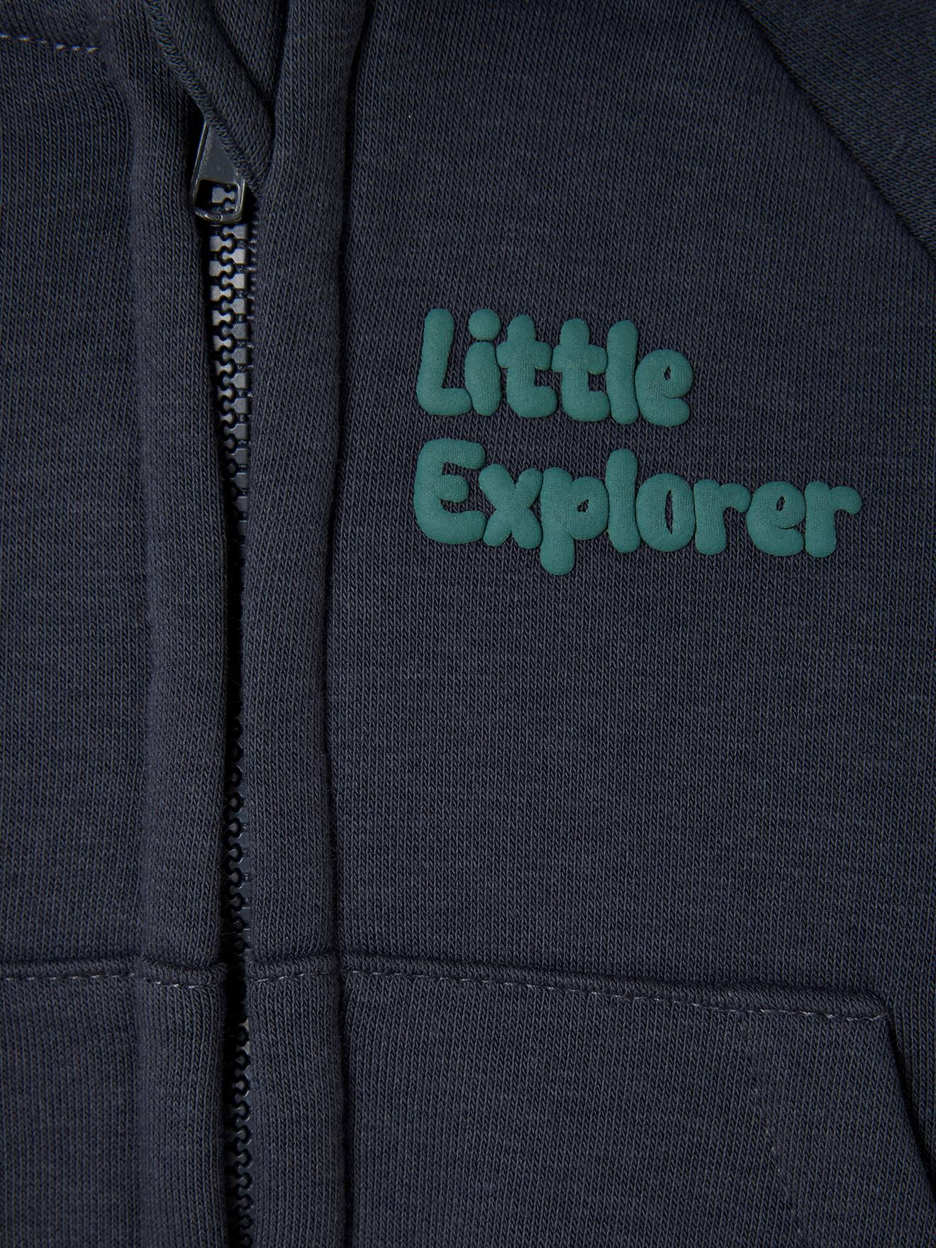 Kaporal - Sweat Zippé Capuche Enfant Rydu Bleu Marine