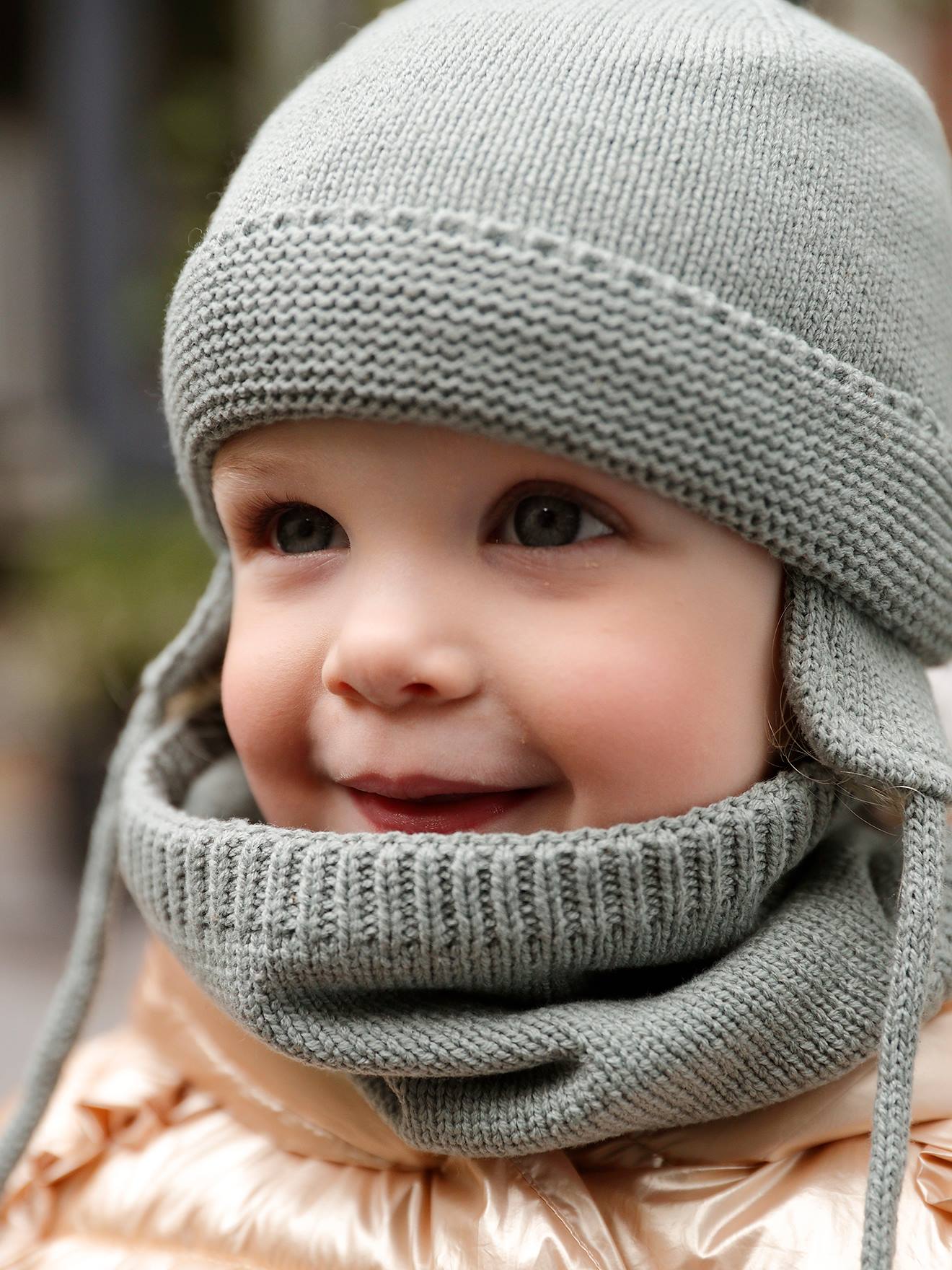 Bonnet Et écharpe Assortis Pour Enfant - Ensemble Chaud Et Doux Pour Garçon De 6 Mois à 6 Ans