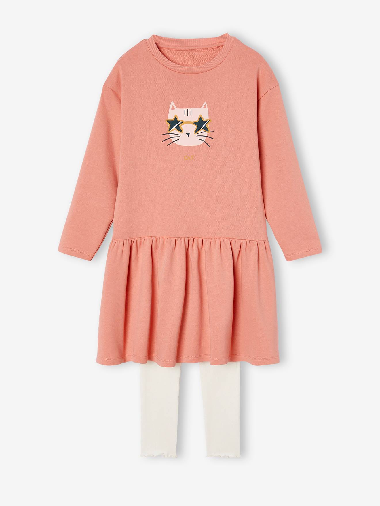 Robe Et Legging Ensemble Bébé Fille 12-18 Mois - Cutey Couture - Neuf Avec étiquettes