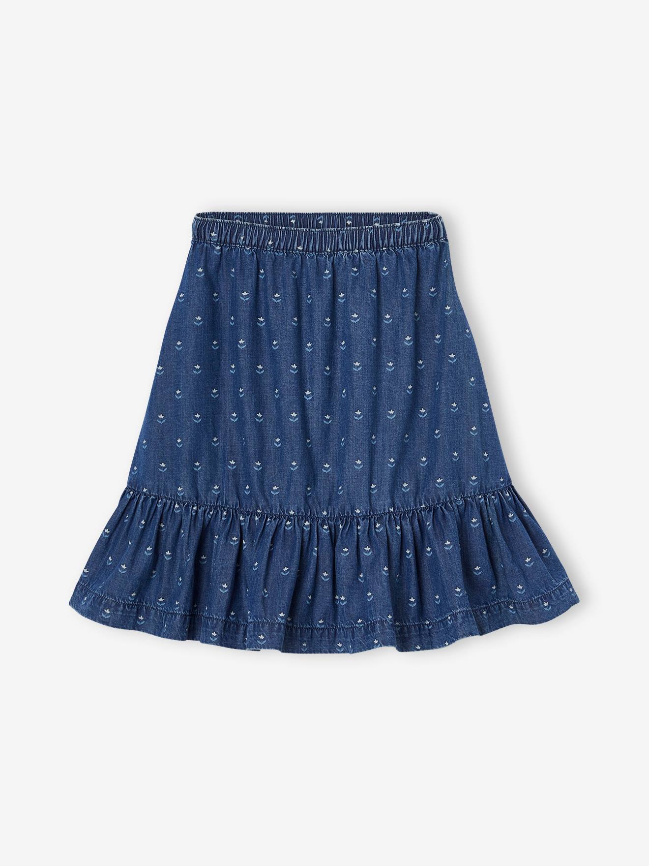 Ensemble Fille Pull Manches Longues à Volants + Jupe Trapèze - Tenue Automne-hiver 2 Pièces (12 Mois - 5 Ans) - 3