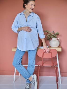 Maternity-Blouses, Shirts & Tunics-Poplin Shirt, Maternity & Nursing Special