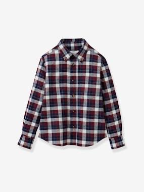 -CYRILLUS cotton flannel boys' shirt