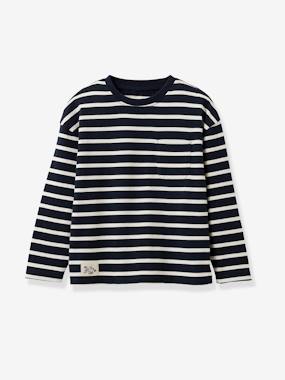 Boys-Large organic cotton CYRILLUS Breton top