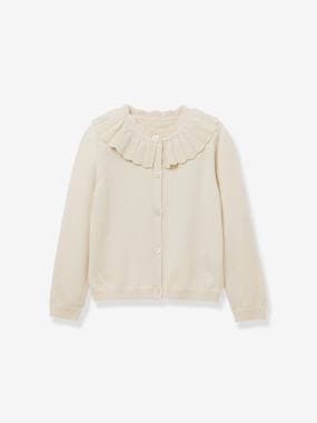 Fille-Cardigan pointelle fille CYRILLUS