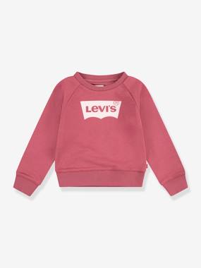 Girls-Cardigans, Jumpers & Sweatshirts-Sweatshirts & Hoodies-Logo Crew Sweatshirt by LEVI'S® for Girls