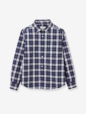 -CYRILLUS checkered shirt for boys