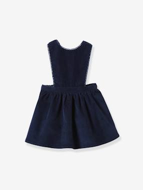 Baby-CYRILLUS baby velour smock dress