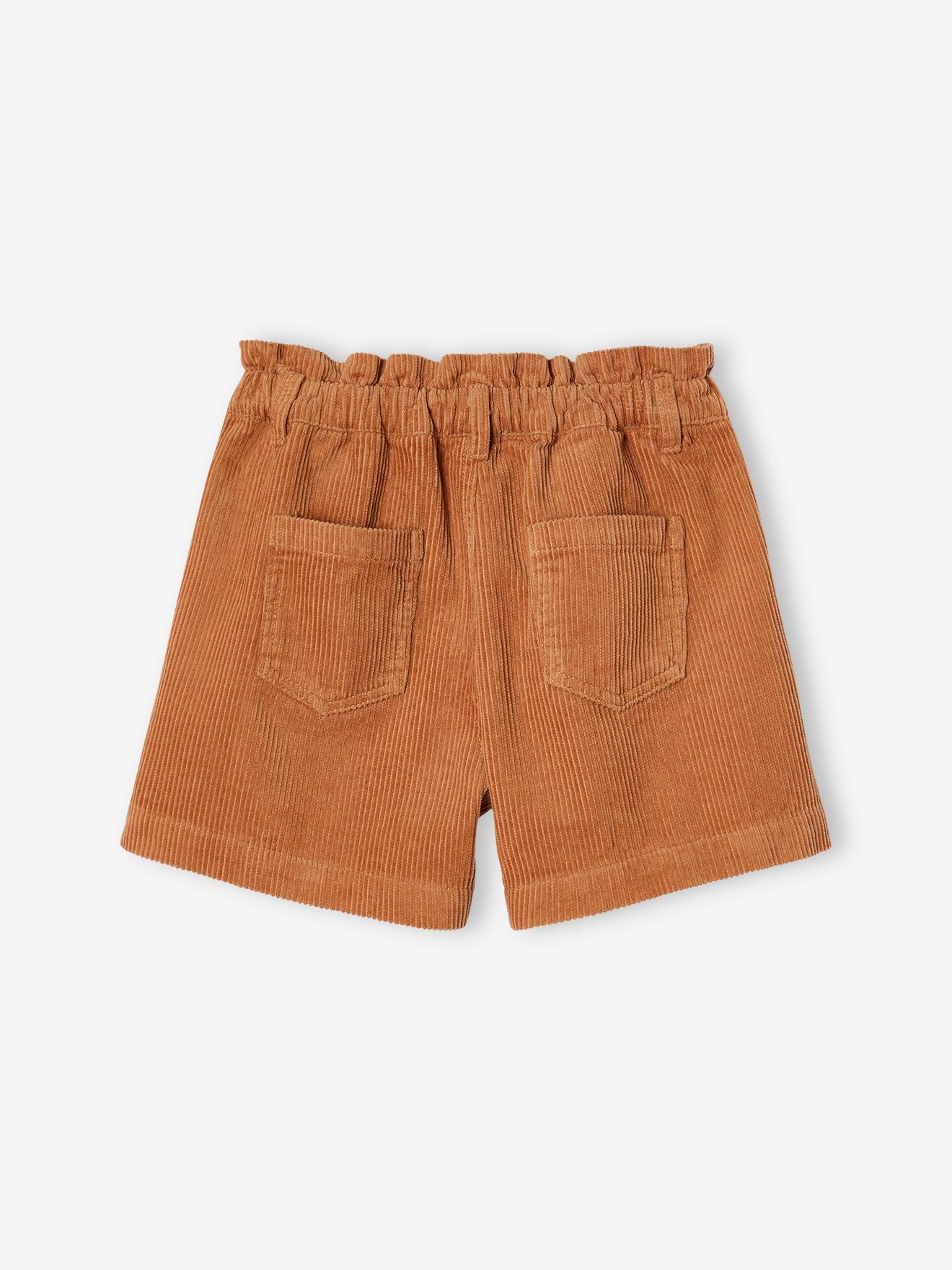 【MODERNIF】Maron Corduroy Banding Shorts MOOJI CORDUROY SHORTS AGED BROWN — MOOJIMOOJI