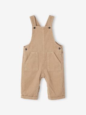 Baby-Dungarees & All-in-ones-Corduroy Dungarees for Baby Boys