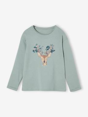 Girls-Tops-Long Sleeve T-Shirt for Girls