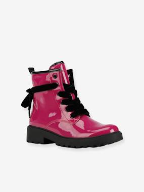 Shoes-Girls Footwear-CASEY lace-up ankle boots for girls GEOX