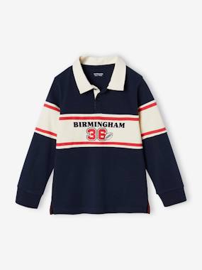 Boys-Tops-Rugby-Type Polo Shirt for Boys