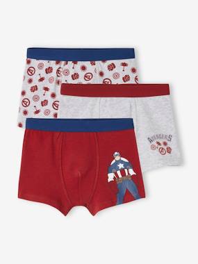 Garçon-Sous-vêtement-Lot de 3 boxers Marvel® Avengers garçon