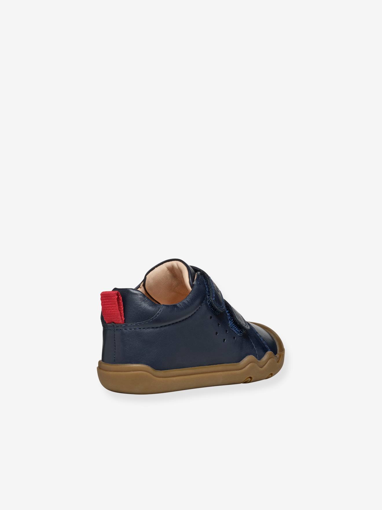 Geox B Macchia Boy, First Walker Shoe Baby 0-24, Navy, 19 EU : Geox