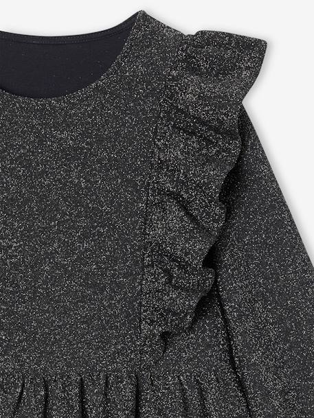 Dress in Scintillating Jersey Knit anthracite - vertbaudet enfant 