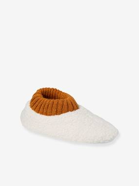 Chaussons en sherpa fille  - vertbaudet enfant