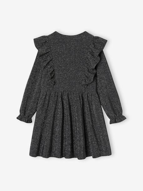 Dress in Scintillating Jersey Knit anthracite - vertbaudet enfant 