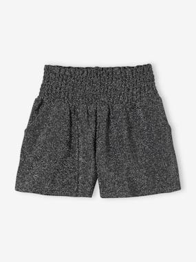 Girls-Shorts-Shorts in Lurex for Girls