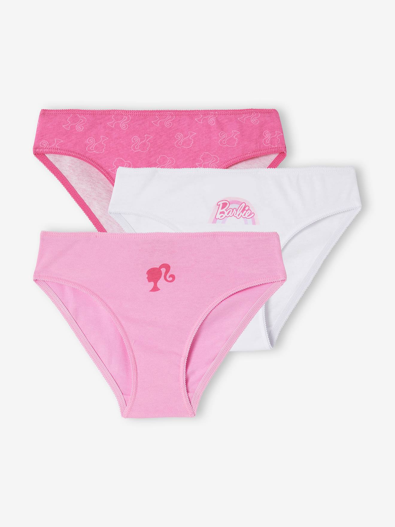 Pack of 3 Barbie panties set pink Girls