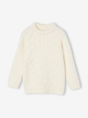 Boys-Cardigans, Jumpers & Sweatshirts-Cable Knit Jumper for Boys