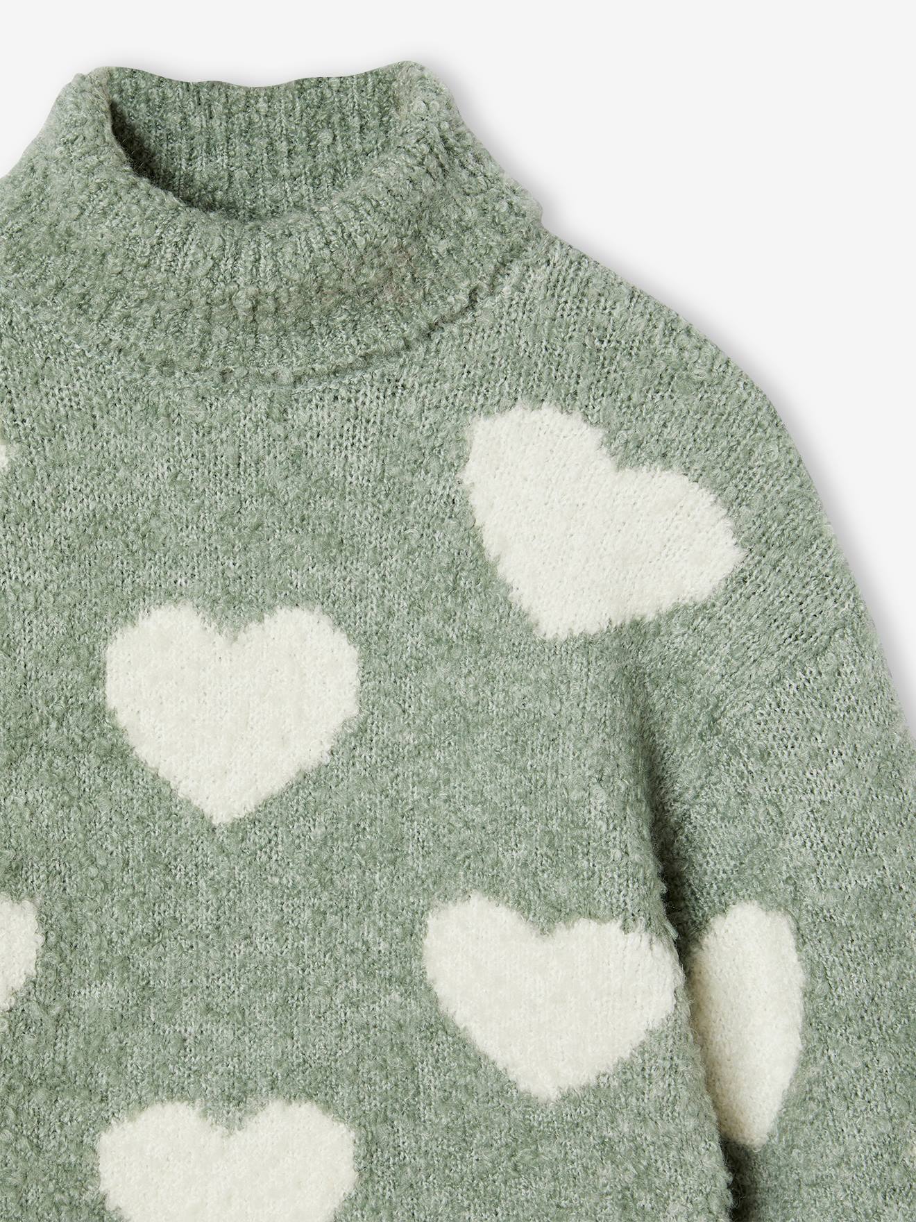 Pull en maille fine brodée bébé fille - LuluCastagnette rose clair