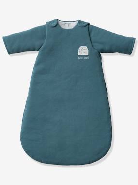 Bedding & Decor-Baby Bedding-Baby Sleeping Bag with Removable Long Sleeves, Hygge