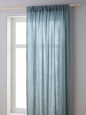 Bedding & Decor-Decoration-Semi-sheer Rod Pocket Curtain in Cotton Gauze