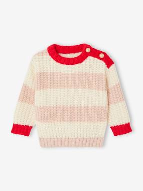 Baby-Matchy-Matchy Striped Jumper for Babies, Family Capsule Collection