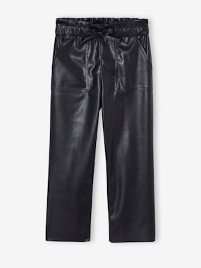 -Pantalon style paperbag fille