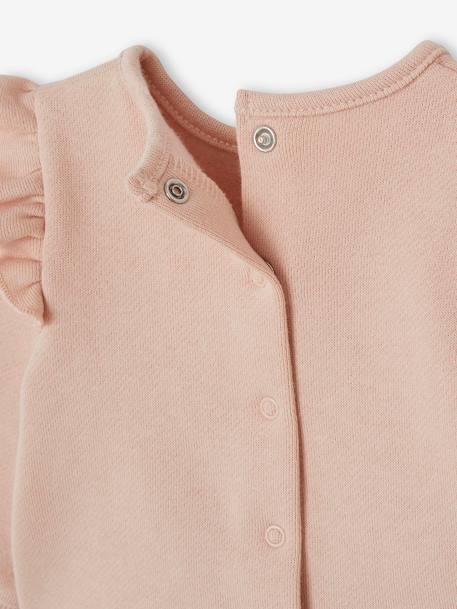 Sweatshirt & Trousers Combo for Babies 6308+ecru+marl beige+pale pink+rose - vertbaudet enfant 