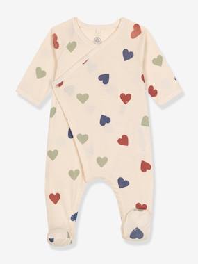 Bébé-Pyjama cœur bébé en coton PETIT BATEAU