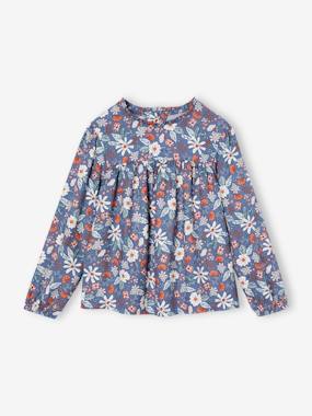 -Floral Blouse for Girls